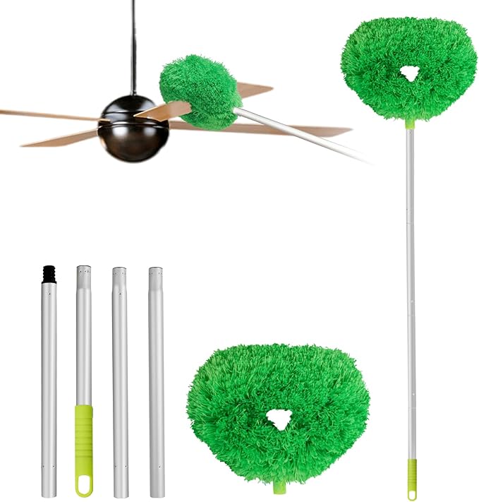 Ceiling Fan Cleaner Duster Reusable Microfiber Ceiling Fan Blade Cleaner