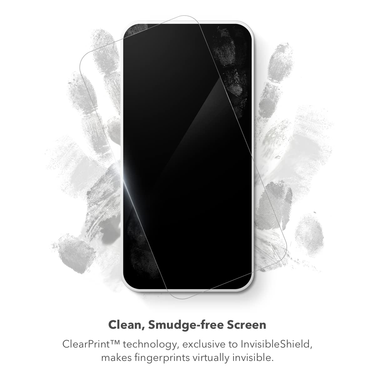 ZAGG Glass+ Screen Protector for iPhone 16e/ 14/13/ 13 Pro - 3X Shatter Protection, High Scratch Resistance, Oil-Resistant, Reinforced Edges, InvisibleShield, Easy Install