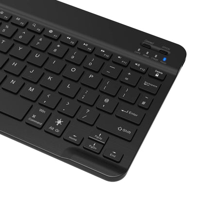Arteck Universal Backlit 7-Colors & Adjustable Brightness Ultra Light Slim Portable Wireless Bluetooth 3.0 Keyboard for iOS iPad Pro, iPad Air, iPad Mini, Android, MacOS, Windows Tablets PC Smartphone