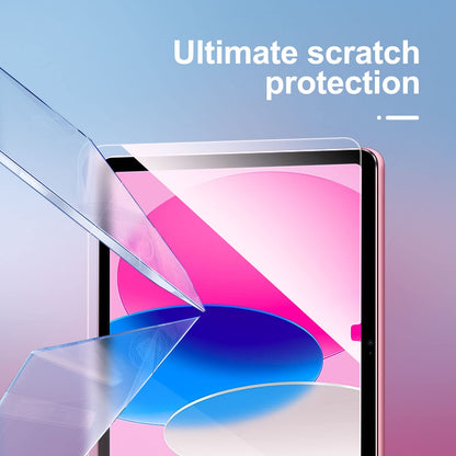 NEW'C 2 Pack Designed for iPad (A16) 11th Generation 2025, iPad 10th Generation 10.9 inches 2022 Screen Protector Tempered Glass, Bubble Free, Ultra Resistant (Easy Installation Frame)