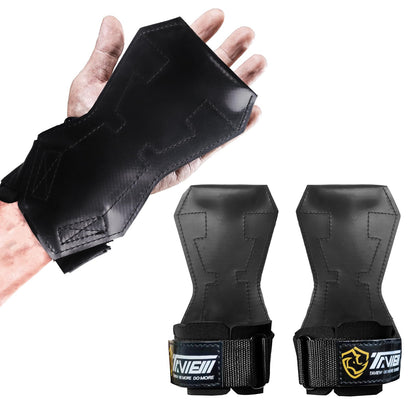 Wrist Straps for Weightlifting for Maximum Grip Support - Lifting Deadlift Strap & Weight Lifting Grips Gloves for Working Out Pull Up Deadlifting & Shrugs