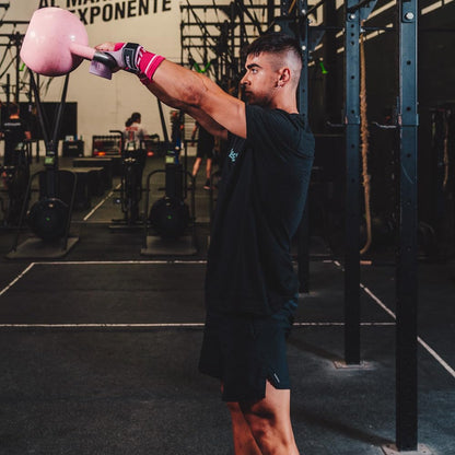 Velites I Grips Quad Pro I Professional Grips for Cross Training or Gymnastics I Suitable for Any Surface I Use with Magnesium I Include Fabric Wristbands to Gift Match.