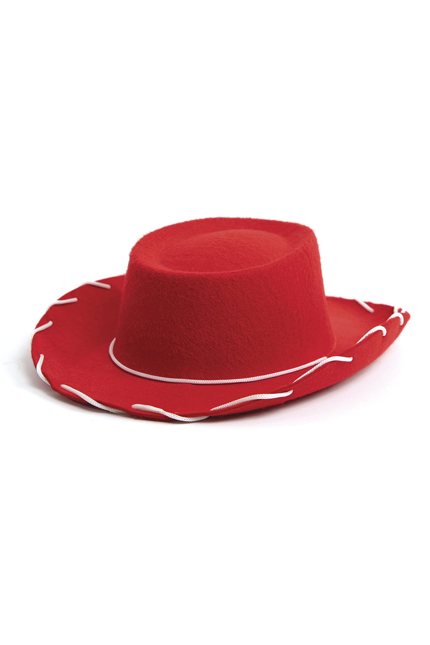 Little Adventures Costume Cowboy and Cowgirl Felt Hats (Red)