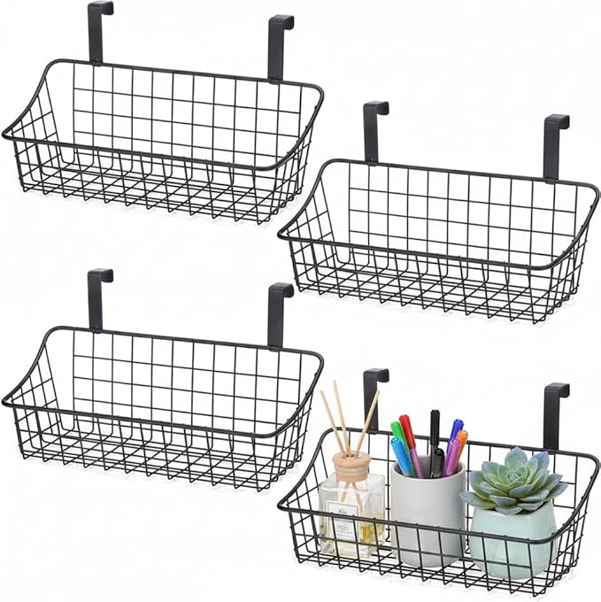 LeleCAT Cabinet Door Organizer Basket