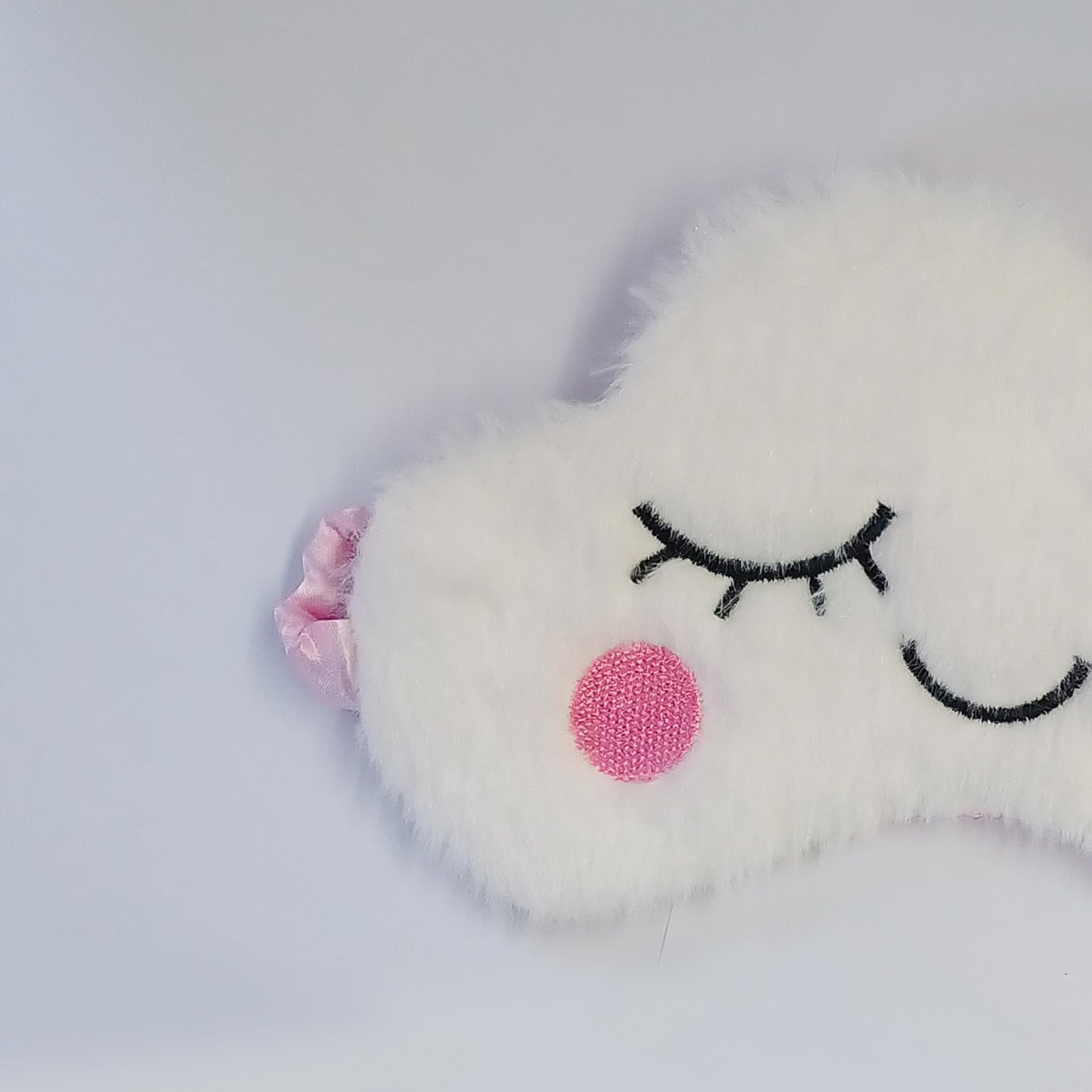 Cute Animal Sleeping Mask Soft Plush Blindfold Cute Rabbit Panda Koala Eye Cover Eyeshade for Kids Teens Girls Women (Flamingo)
