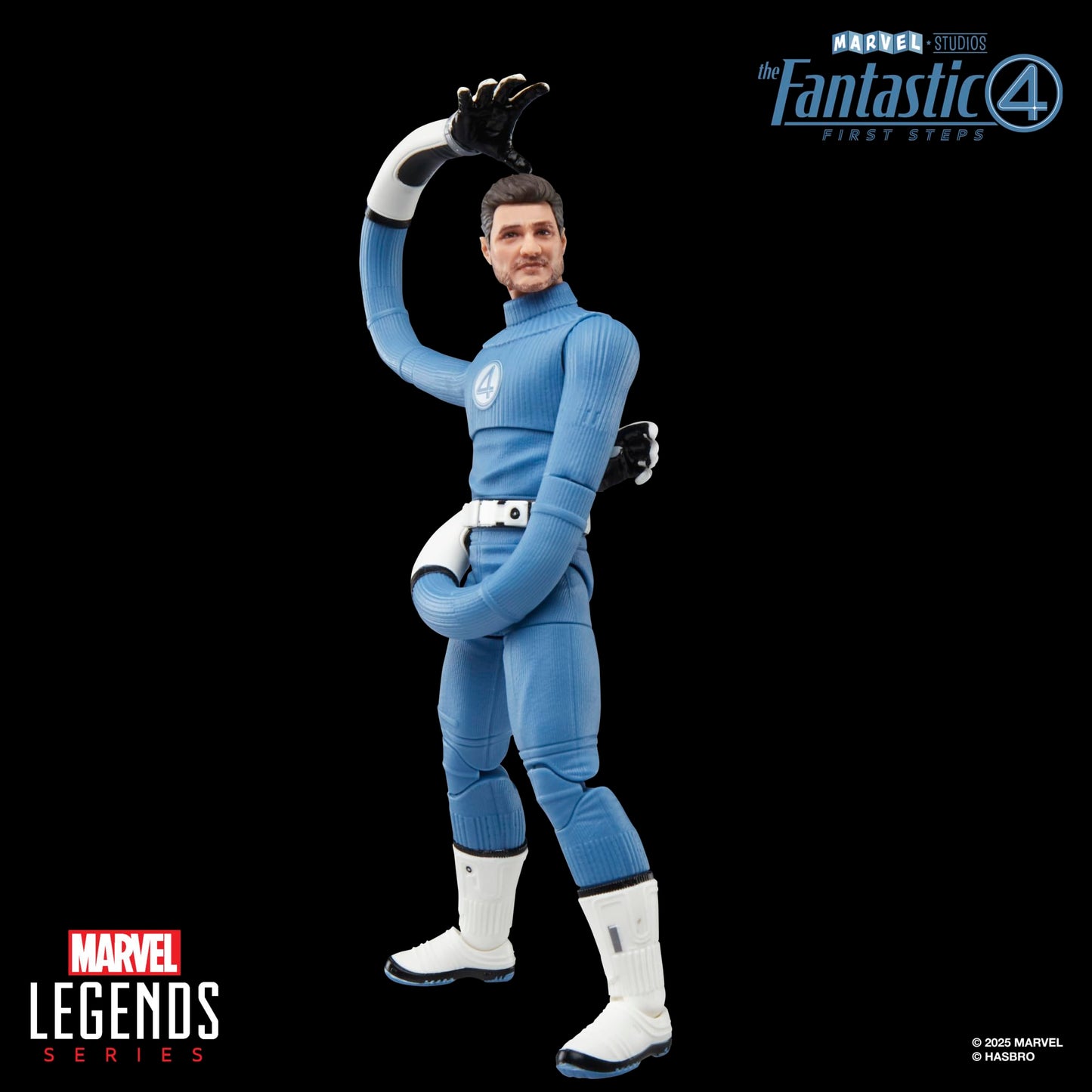 Marvel Legends Series Mister Fantastic Action Figure, Fantastic Four, Blue