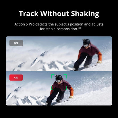 DJI Osmo Action 5 Pro Adventure Combo, with 64GB microSDXC Card - Waterproof Action Camera with 1/1.3" Sensor, 4K/120fps Video, Action Camera 4K Ideal for Sports, Vlog