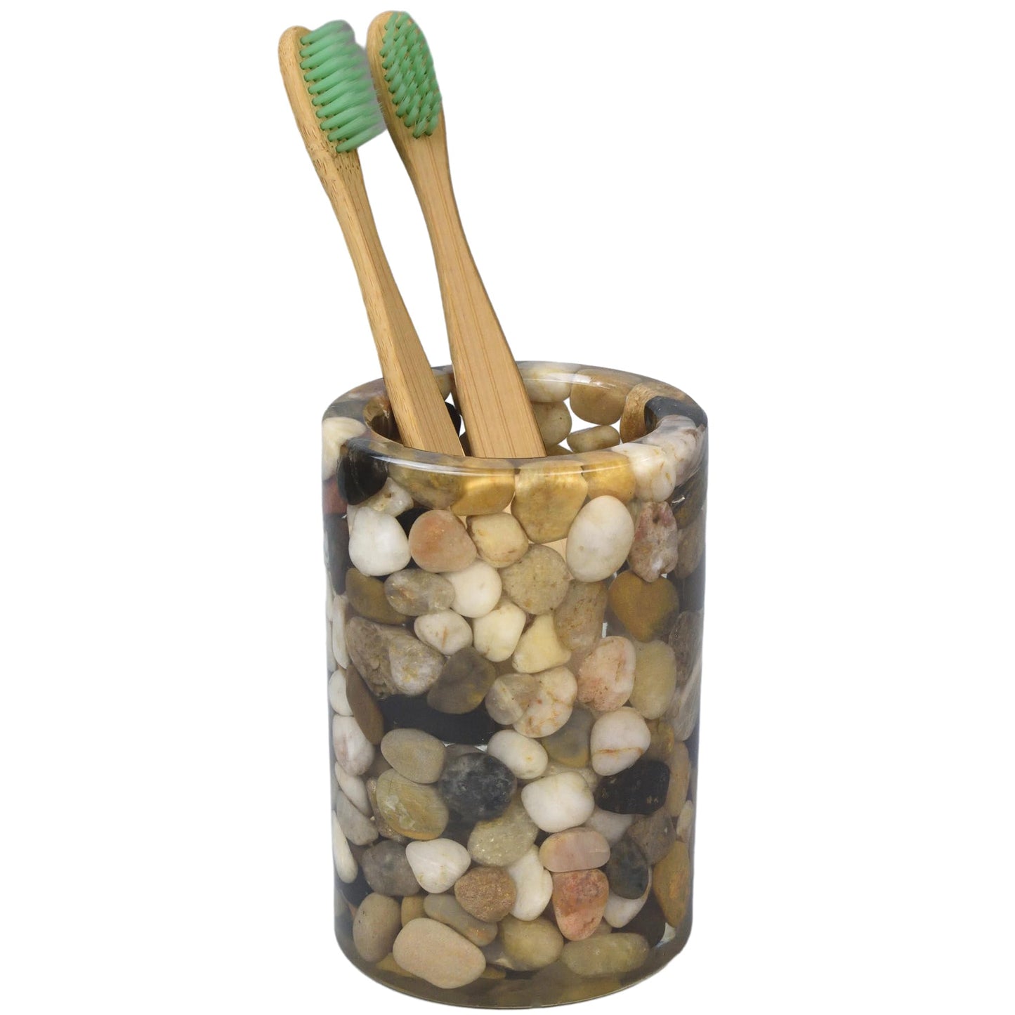 Toothbrush Holders for Bathrooms, Toothbrush Cup, Stone Tooth Brush Holder for Bathroom Decor