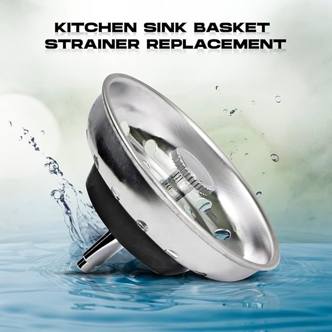 Highcraft 97333 Kitchen Sink Basket Strainer Replacement