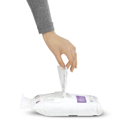 simplehuman Code H 60 Liners, 50% Recycled Custom Fit Bin Bags in Dispenser Packs with Durable Drawstring Tie Handle, 30-35L, White