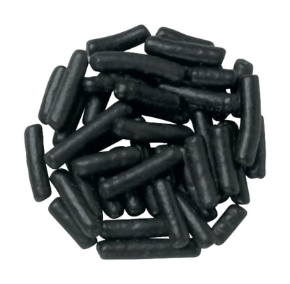 DecoPac Black Sprinkles | Extra Large 26oz Pack | Cake Sprinkle Mix, Fancy Sprinkles For Cake Decorating, Handheld Container, Candy Sprinkles, Cake Sprinkles - Black