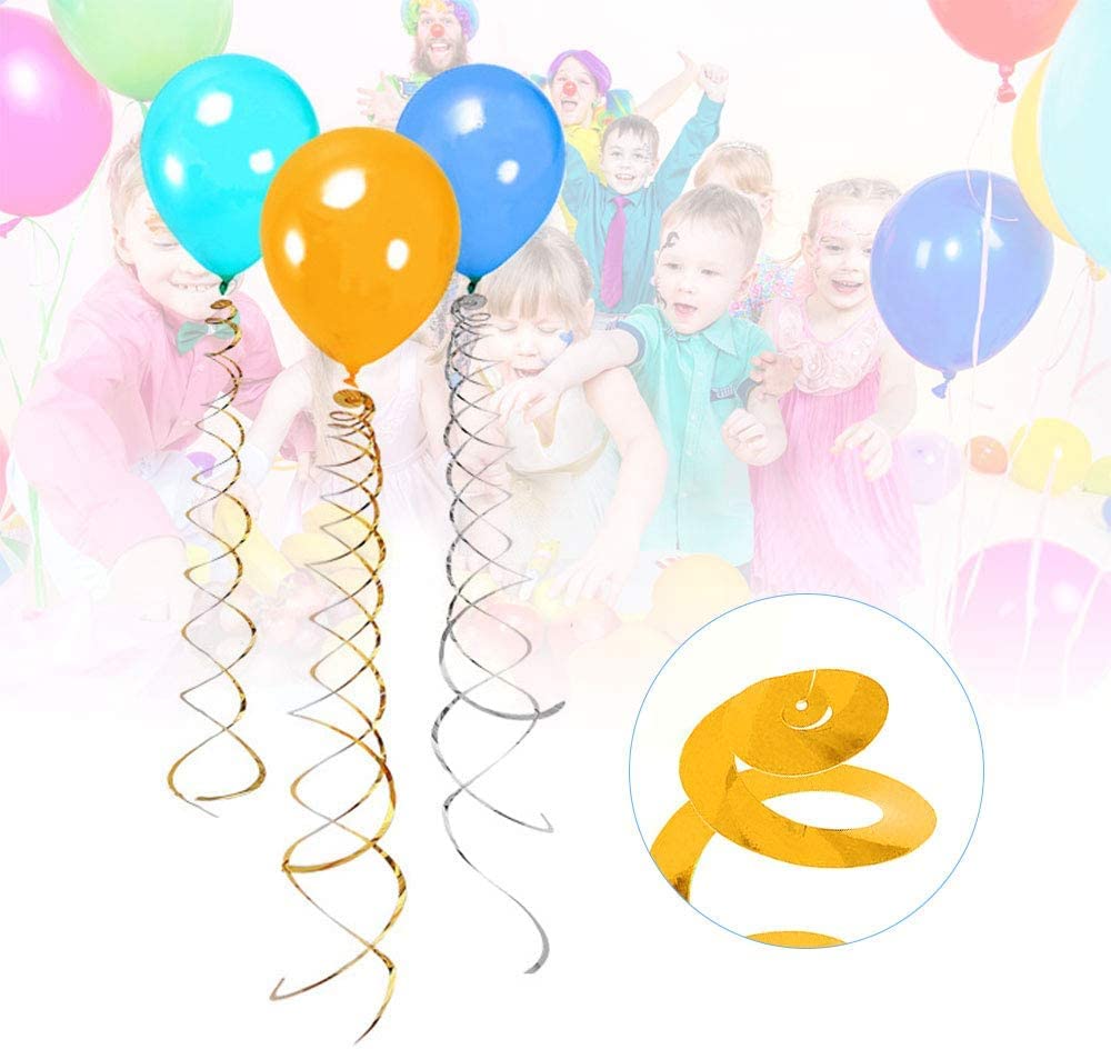Lowki Hanging Swirl Party Spiral Swirl Decorations, Ceiling Decoration for Birthday, Baby Shower, Anniversary, Graduation, Holiday Celebration Party Supplies -Piece of 12 (Red)