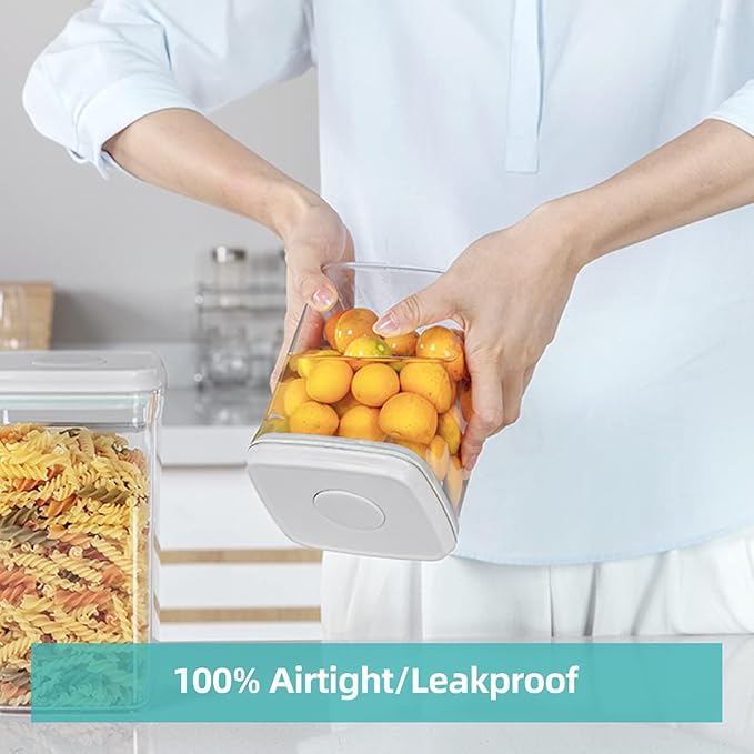 Ankou Food Airtight Containers 1.5 Qt Pop Up Food Formula Container