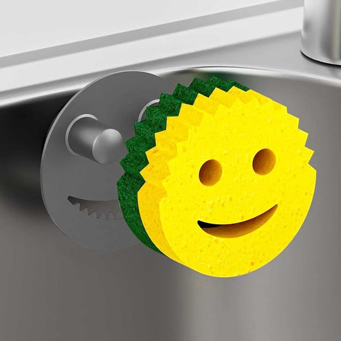 Sponge Holder for Kitchen Sink, Sink Caddy Organizer