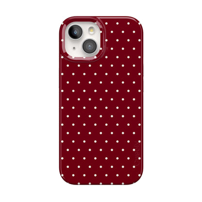 Casely iPhone 15 Plus Case | Fit Check | Neutral Checkerboard Checkered Classic Case | Compatible with MagSafe