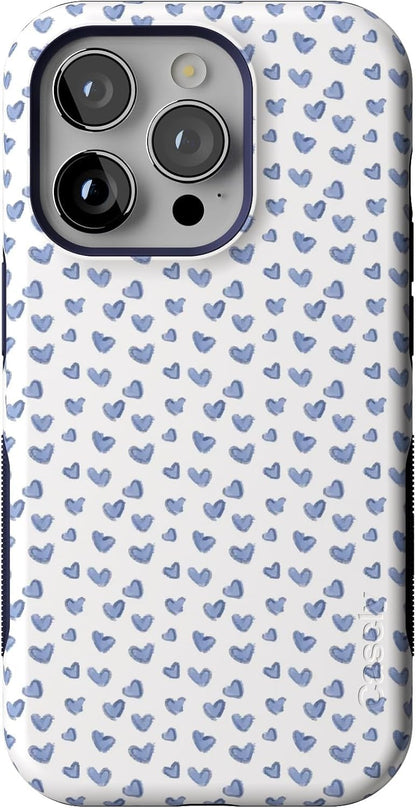 Casely iPhone 14 Pro Case | Opposites Attract | Day & Night Mountains | Compatible with MagSafe | Bold Protective Design