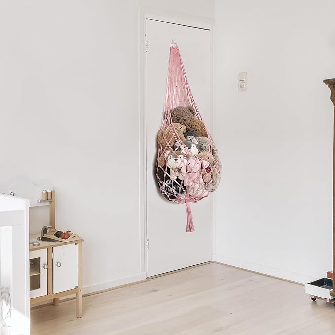 Stuffed Animal Hammock Corner Hanging Net
