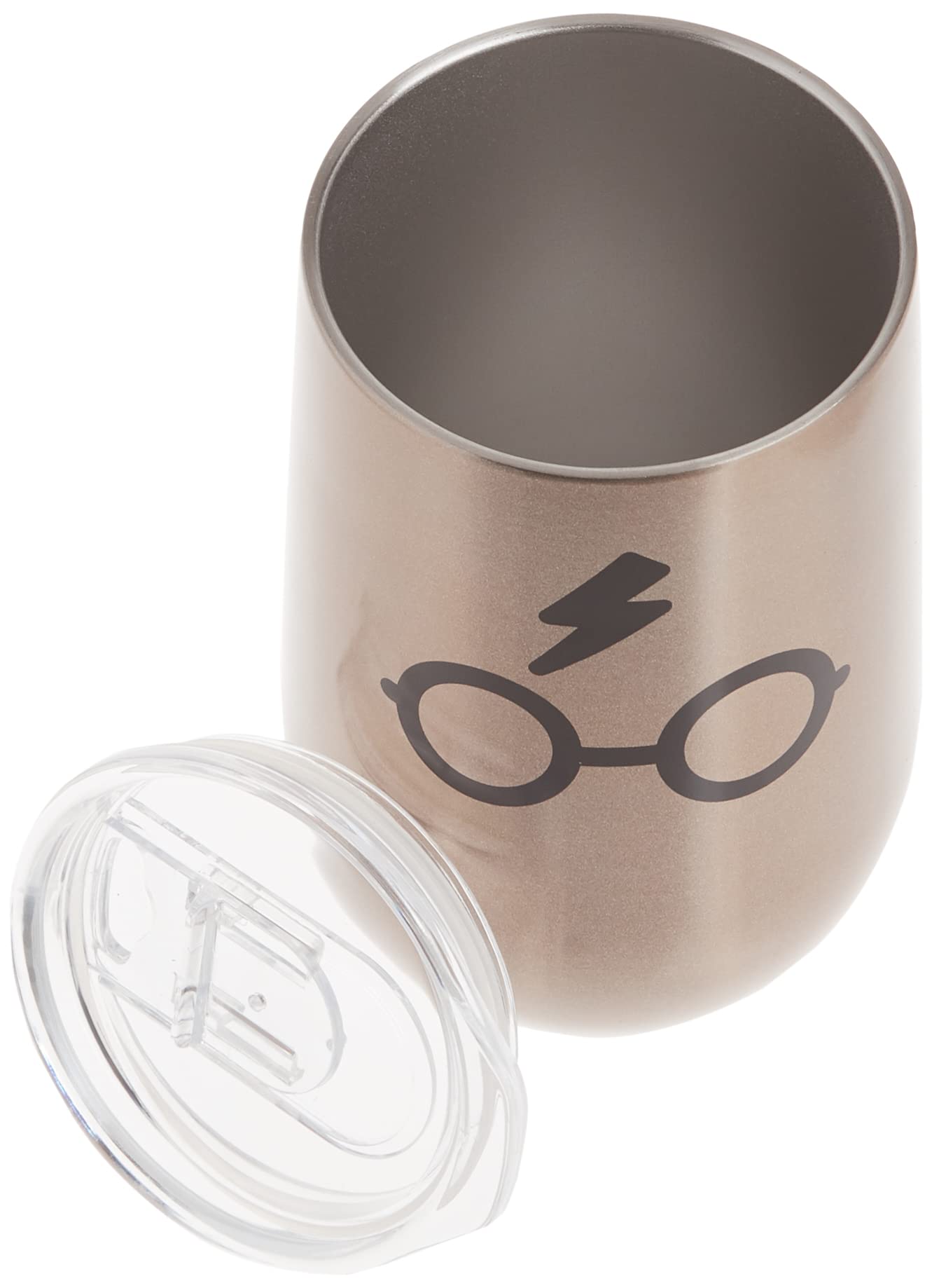 Spoontiques Harry Potter Glass Stainless Wine Tumbler
