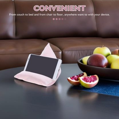 FELTECHELECTR Multi-Angle Tablet Pillow Stand Cushion for Reading Watching Videos and Browsing for Bed Couch Floor Use