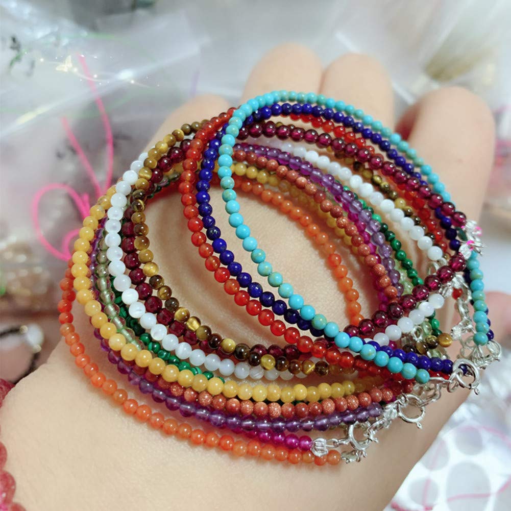 BENECREAT 240-Feet 0.015inch (0.38mm) 7-Strand Bead String Wire Nylon Coated Stainless Steel Wire for Necklace Bracelet Beading Craft Work