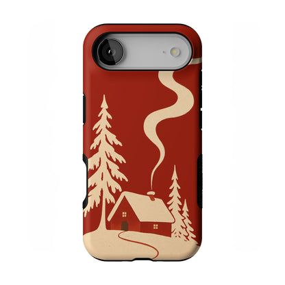 Casely iPhone 17 Pro Max Case | On The Dot | Maroon Polka Dot | Compatible with MagSafe | Bold Protective Design