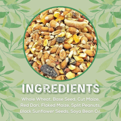 Copdock Mill Wild Bird Seed Supreme Mix 20kg – All Year-Round Bird Food – 100% Natural Ingredients Including Peanuts for Wild Birds – Suitable for All Wild Bird Species