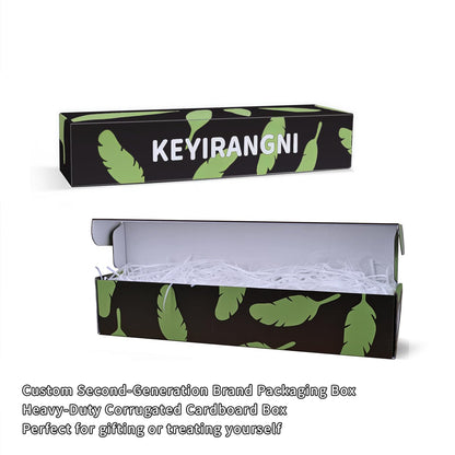 [keyirangni]Mouse Pad,Large Gaming Mouse Pad,Gradient Pattern,Large Cloth Mouse Pad,Standard (35.4x15.7x0.12in),Thick Keyboard Pad,Washable Non-Slip Rubber Base Table Mat(Natural Green)