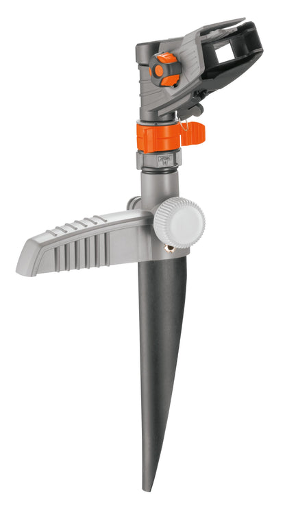 Gardena Comfort Impulse, circular and sector shelf (on spike): large area regrets for irrigation larger surfaces of 75 to 490 m², stepless range adjustment up to 12.5 m (8141-20)
