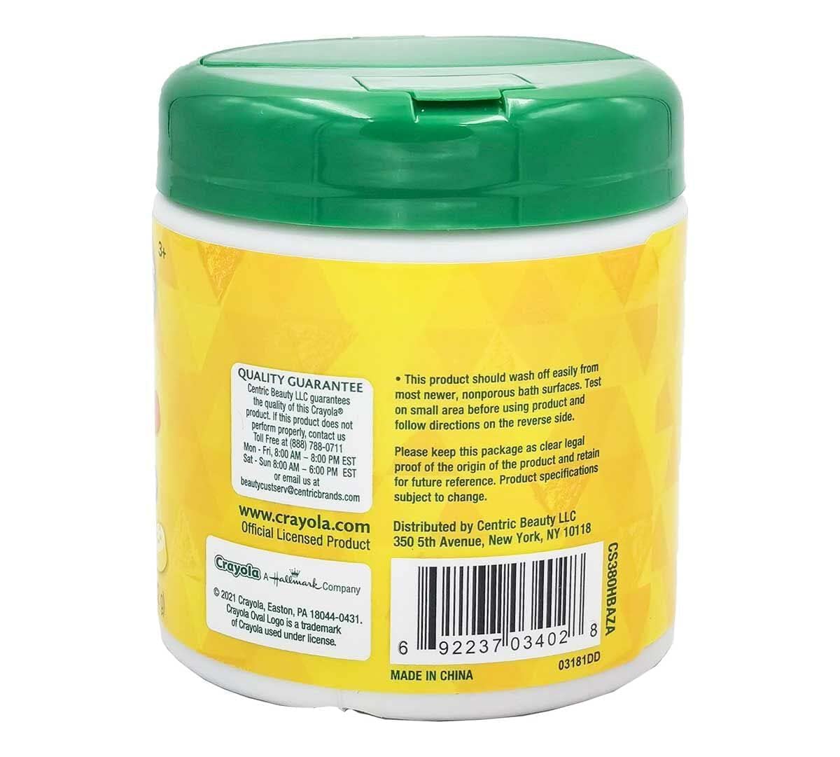 Crayola Color Bath Dropz 60 Tablets 3.59 Ounce Jar