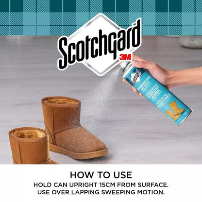 Scotchgard Suede & Nubuck Protector, 1 Can, 300 ml - Water Repellent Spray, Helps Minimize Salt Stains - For Boots, Shoes, Coats, Gloves & More