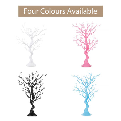 Sziqiqi Small Artificial Tree for Table Centerpiece Black Fake Trees 1.9FT Faux Tree for Party Birthday Garden Home Halloween Decorations Gothic