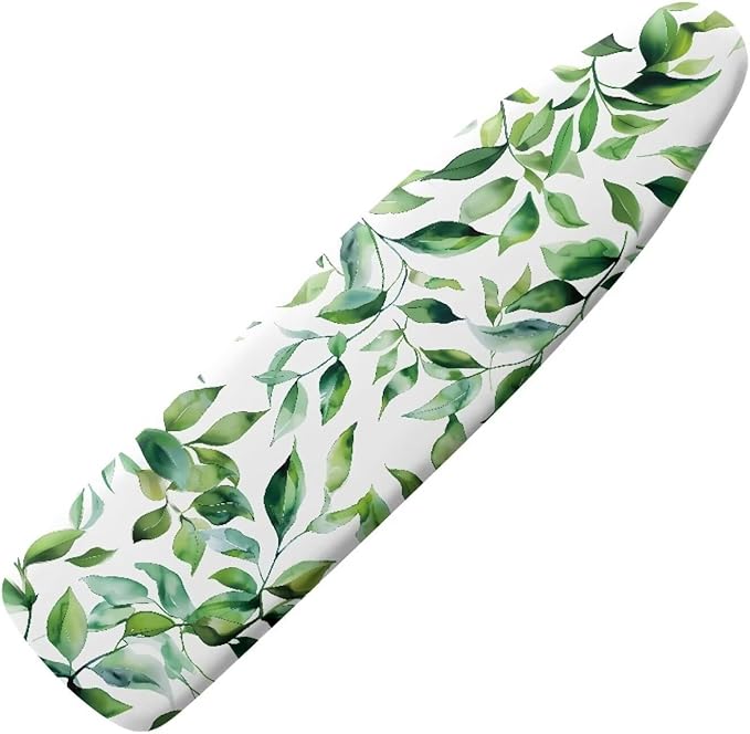 ZDCUSTOM Green Leaves Ironing Board Covers