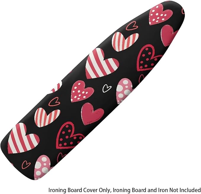 Love Heart Ironing Board Cover Valentines Day Ironing Board Dust Cover Standard