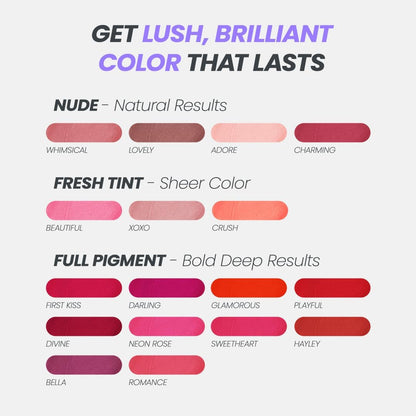 Wonderskin Wonder Blading All Day Lip Stain Peel Off Masque - Long Lasting, Waterproof and Transfer Proof Nude Lip Tint, Matte Finish Peel Off Makeup (Whimsical Masque)