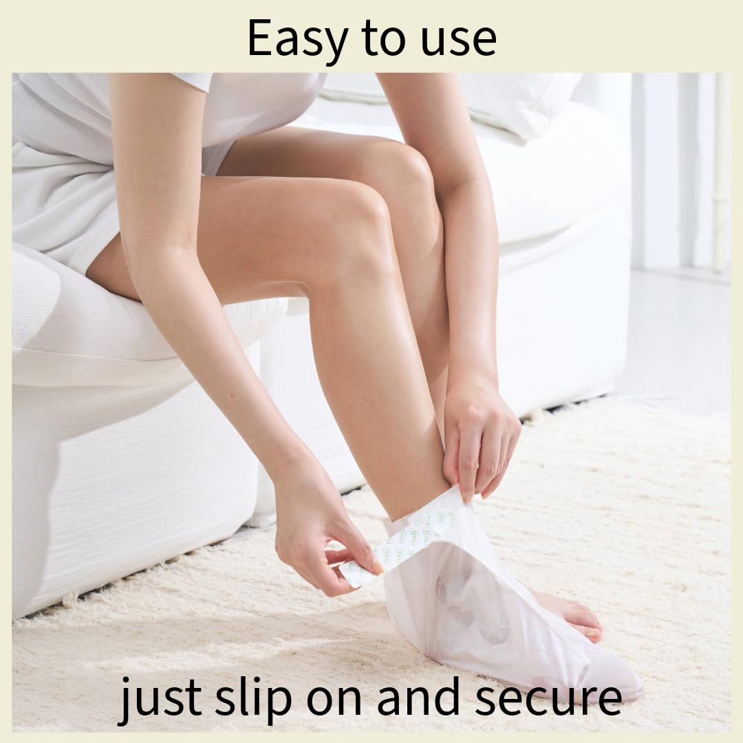 Codi New York Relaxing Aroma Foot Mask, Home Spa Moisturizing Pedicure Socks, 6 Pairs, For Dry Cracked Heel, Hydrating Foot Treatment, Made in Korea (Peppermint)