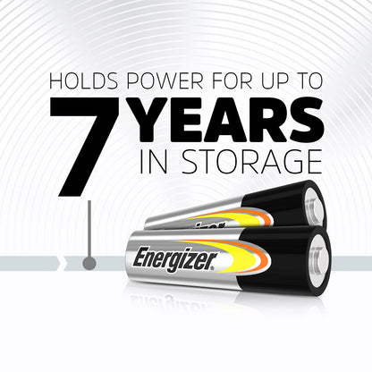 Energizer Alkaline Power - AA Batteries (32 Pack) - Double A Battery 1.5V - Up To 50% Longer Lasting - For Everyday Devices - 100% Recyclable Packaging - 7 Year Shelf-Life [Amazon Exclusive]