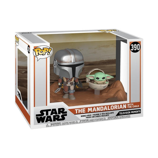 Funko POP! Moment: Star Wars: the Mandalorian and Grogu (the Child, Baby Yoda) - Collectable Vinyl Figure - Gift Idea - Official Merchandise - Toys for Kids & Adults - TV Fans
