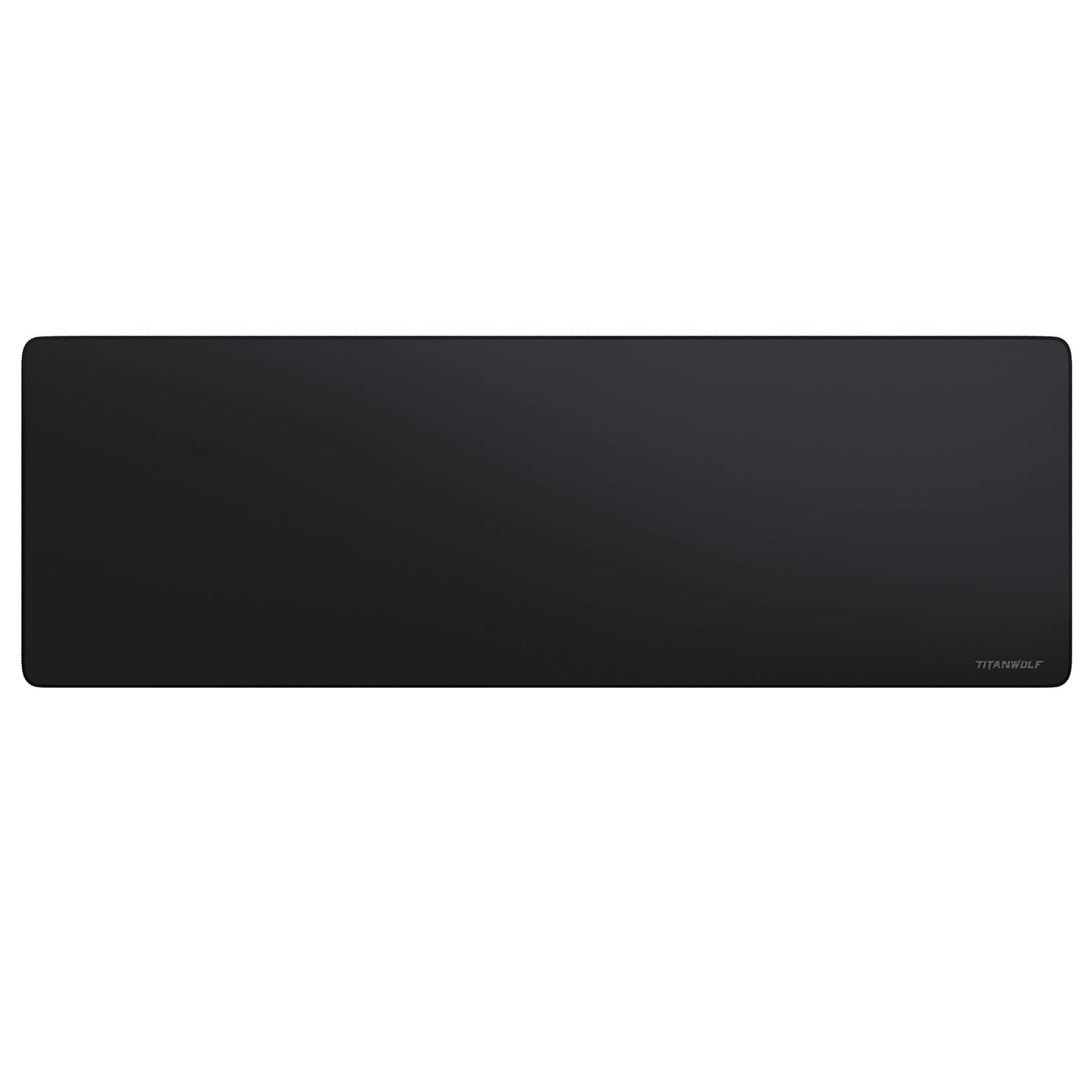 TITANWOLF - Extra Large Gaming Mouse Mat 1200x400mm Oversize - XXL Mouse Pad - Desk Pad XXXL Extended – Mice Mat Pad For Precision and Speed - Non-Slip Rubber Base – For Mouse and Keyboard - Black