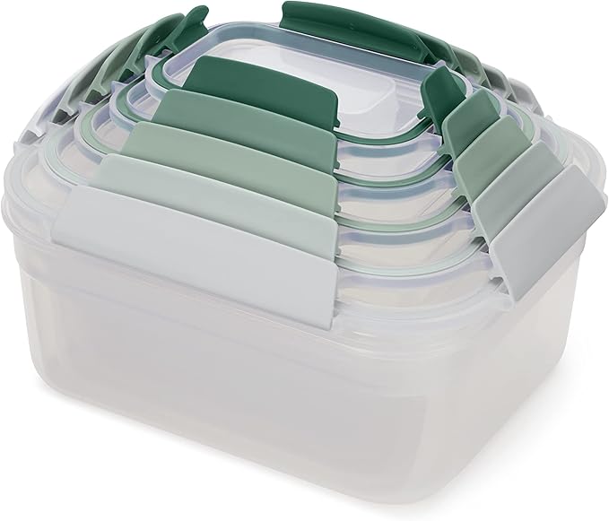 Joseph Joseph Nest Lock, 10 Piece Plastic Food Storage Container set