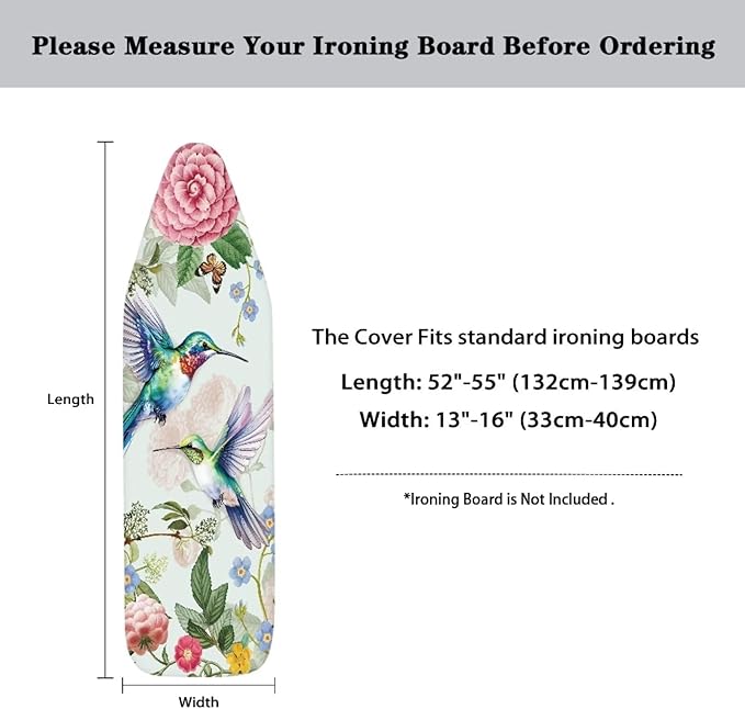 Hummingbird Ironing Board Cover
