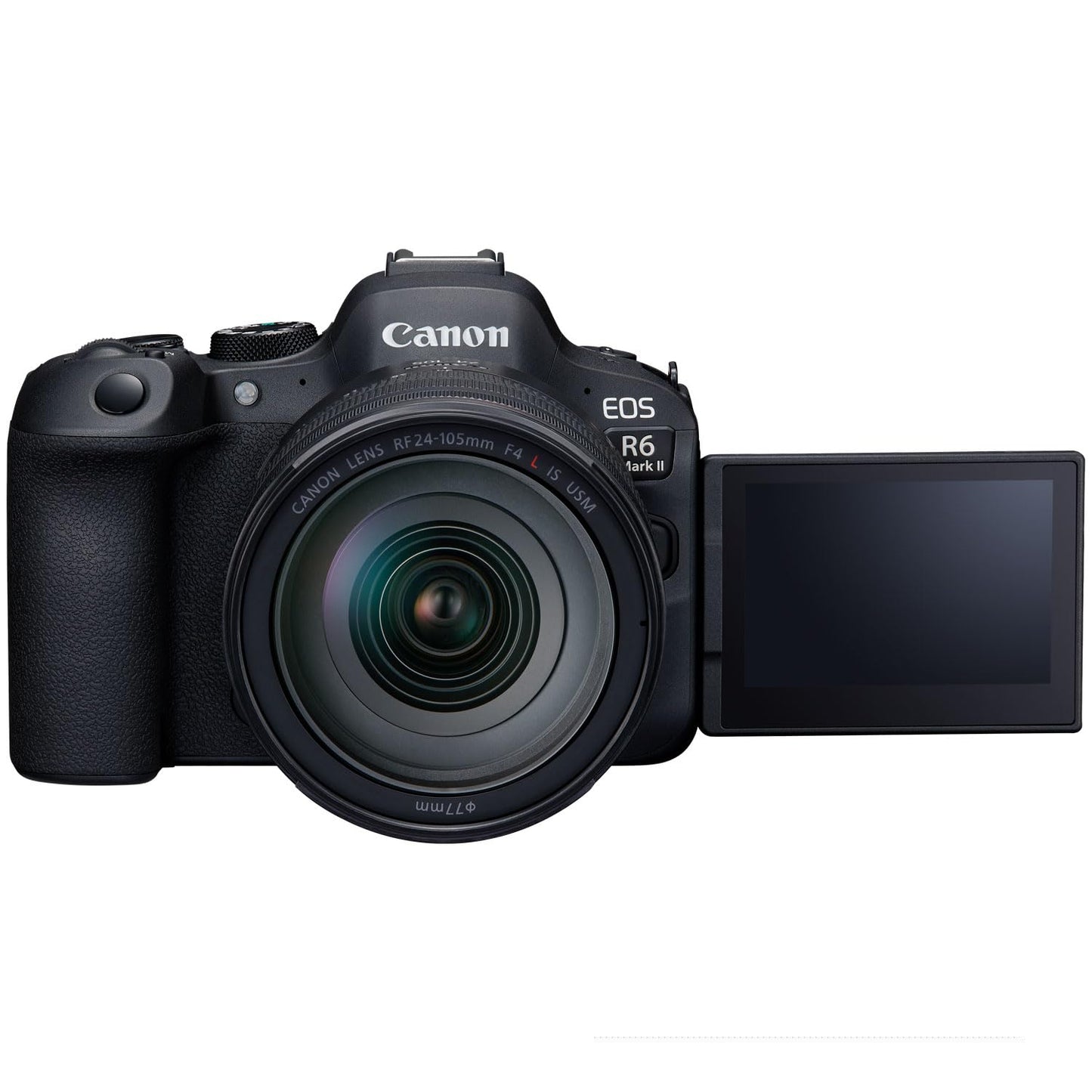 Canon EOS R6 Mark II Full Frame Mirrorless Camera Body with RF 24-105mm F4 L is USM Lens 5666C011 Bundle with Deco Gear Camera Bag + Microphone + Monopod + Photography Pro Ebook & Accessories Kit