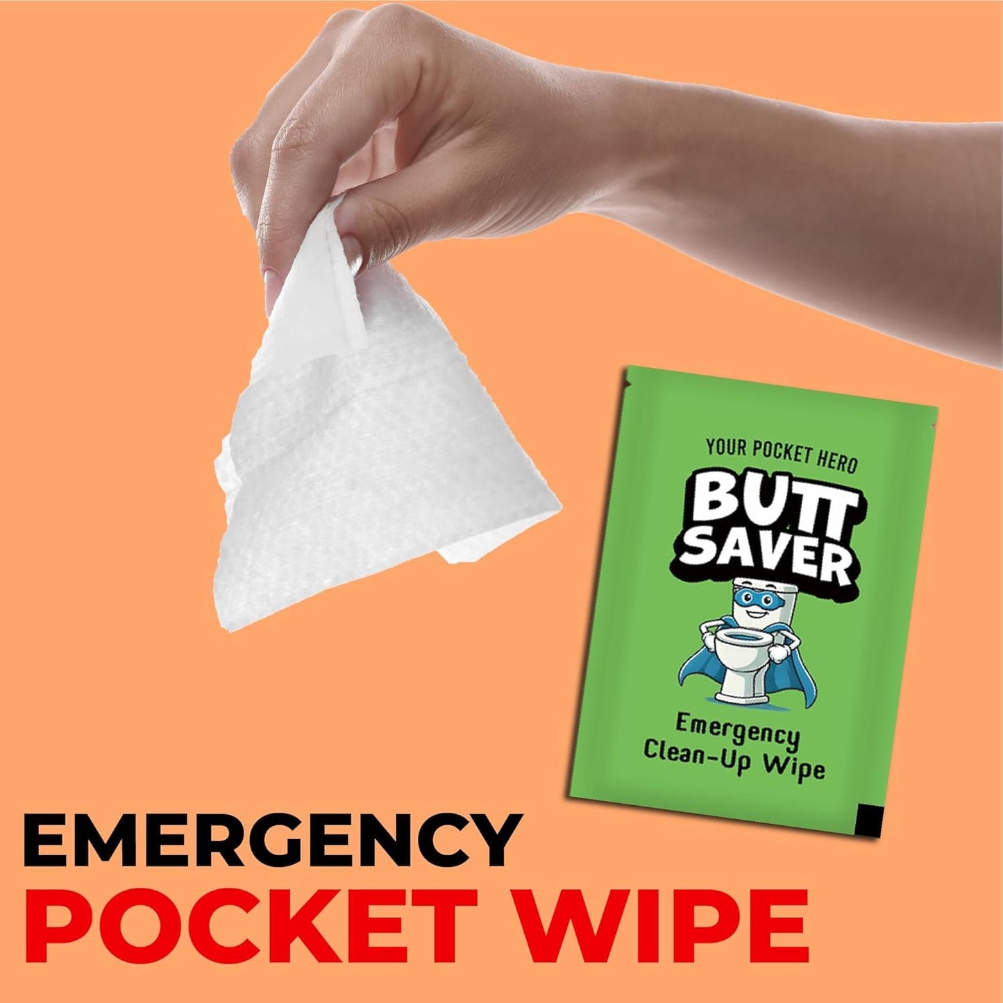Shart Survival Set - Funny Gag Gift 2026 Friend Gifts Includes Disposable Underwear, Hazmat Bag, Wet Wipe and More! Unique Stocking Suffers for Men Birthday Husband Teens Potty Humor Prank Him Fart