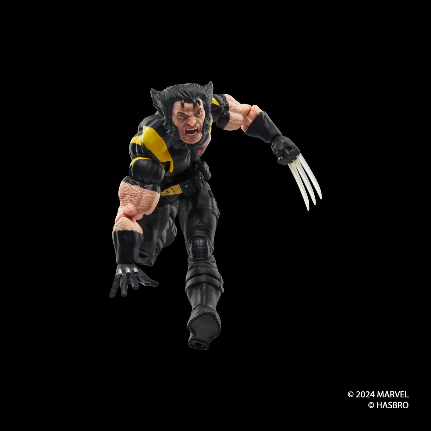 Marvel Legends Series Wolverine Comics Action Figure, Black