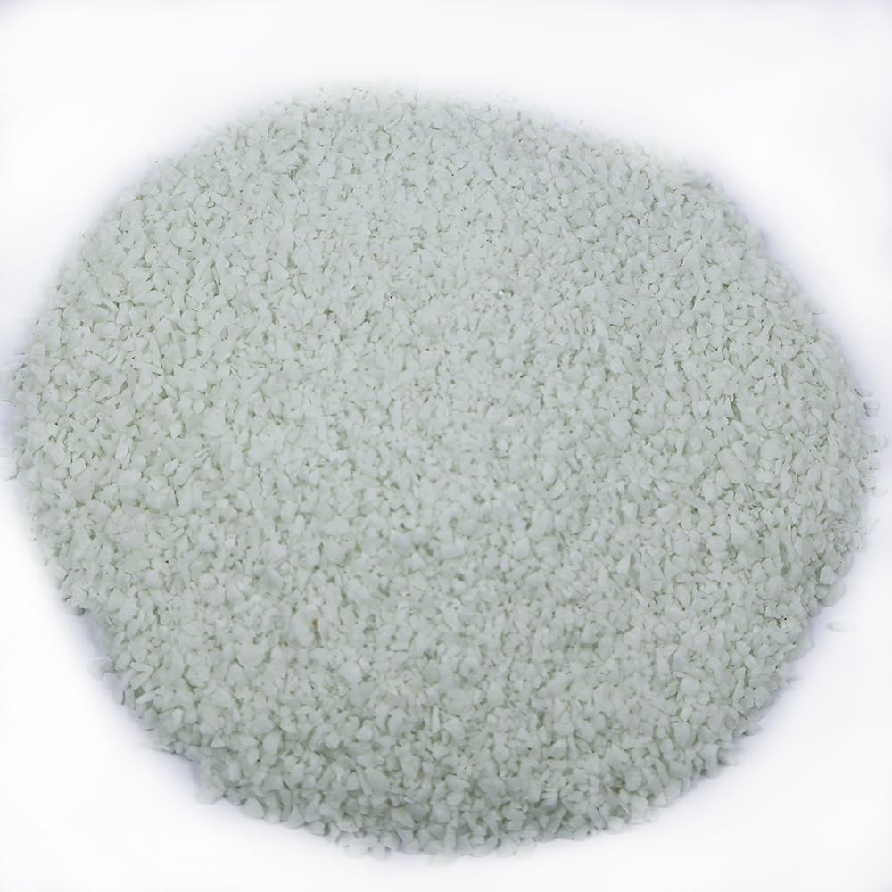 Emineyo Glow in the Dark Gravel Stones,Aquarium Gravel,Aquarium Sand,Decorative Glow Gravel Rocks for Fairy Garden Fish Tank Succulents Pot Vase Filler Decor, 1 Pound (Sky Blue, 1-3mm)