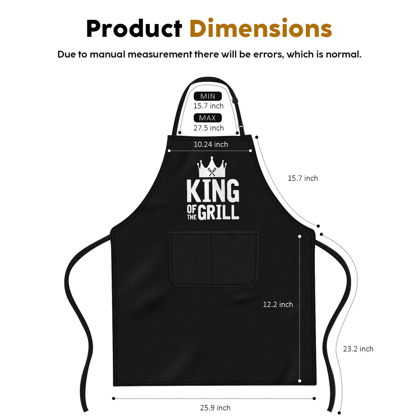 JDNFYGX Gifts for Men Dad Husband Boyfriend Brother, Funny Gifts for Him - Fathers Day, Birthday, Valentines Day, Grilling Gifts for Men, Cooking BBQ Grilling Aprons Gifts for Dad Him, Chef Gifts