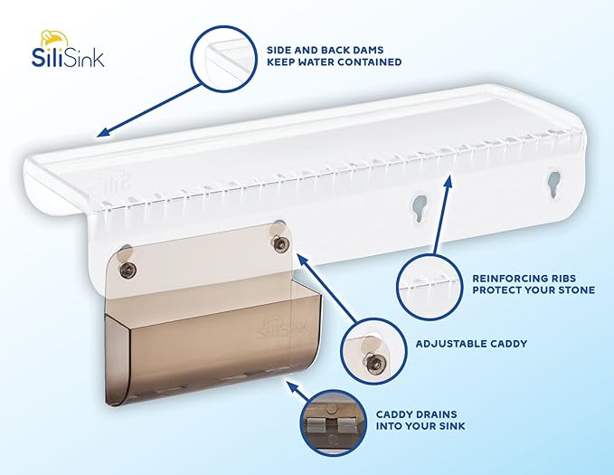 SiliSink Silicone Edge Guard for Kitchen Sink