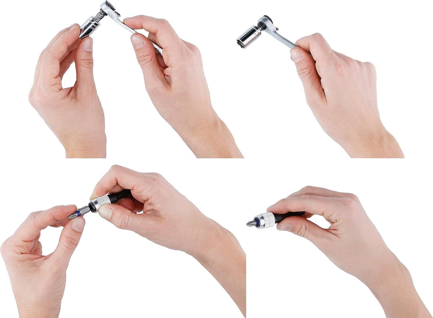 Bosch 27pc.Screwdriver Bit and Ratchet Set (PH-, PZ-, Hex-, T-, S-Bit, Accessories Drill and Screwdriver)