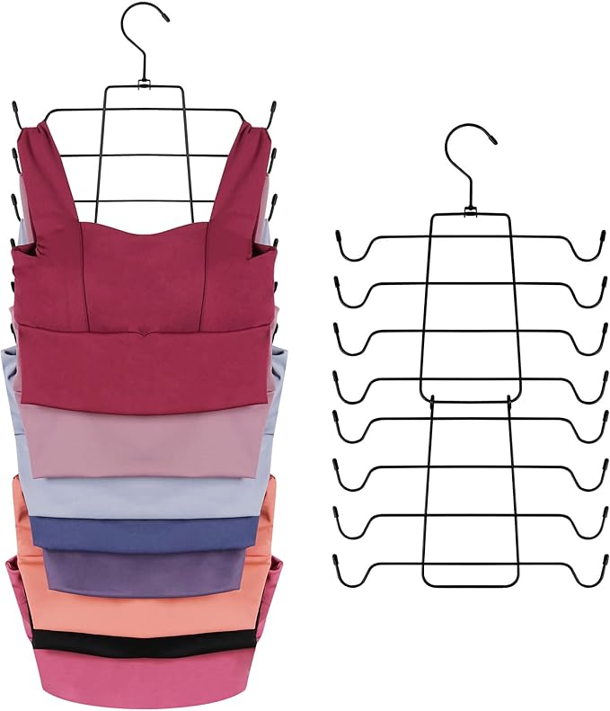 ZEDODIER Tank Top Hanger Space Saving, Bra Hangers