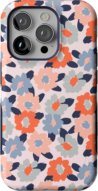 Casely iPhone 14 Pro Case | Opposites Attract | Day & Night Mountains | Compatible with MagSafe | Bold Protective Design