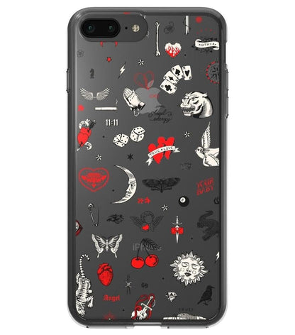Casely iPhone 6/7/8 Plus Case | Stepping Up | Geo Rose Gold Marble | Classic Ultra Slim Design